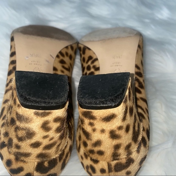 M. Gemi Block Heel Leopard‎ Pumps - Picture 14 of 15